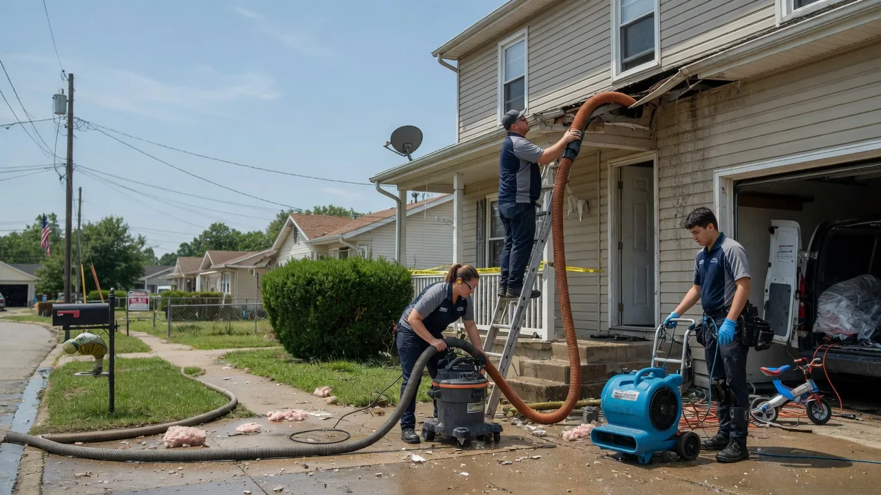 Water Damage Restoration in Brentwood, TN near me